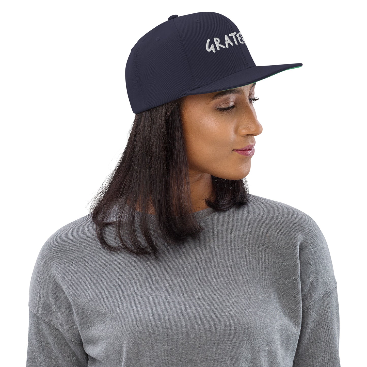 "Gratitude Gear: The GRATEFUL Snapback Hat"