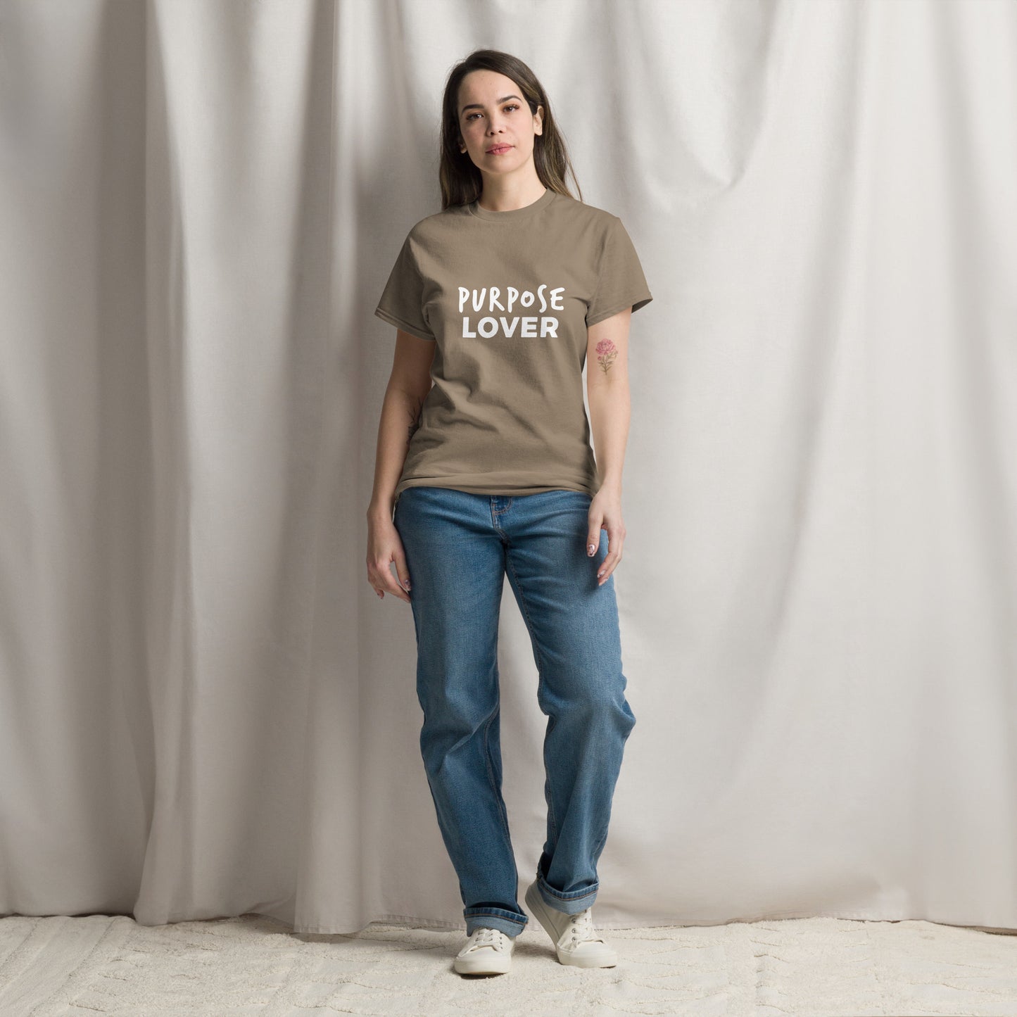 "Driven by Purpose: The PURPOSE LOVER Unisex Classic Tee"