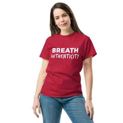 "BREATH AUTHENTICITY" Ultimate Classic Tee