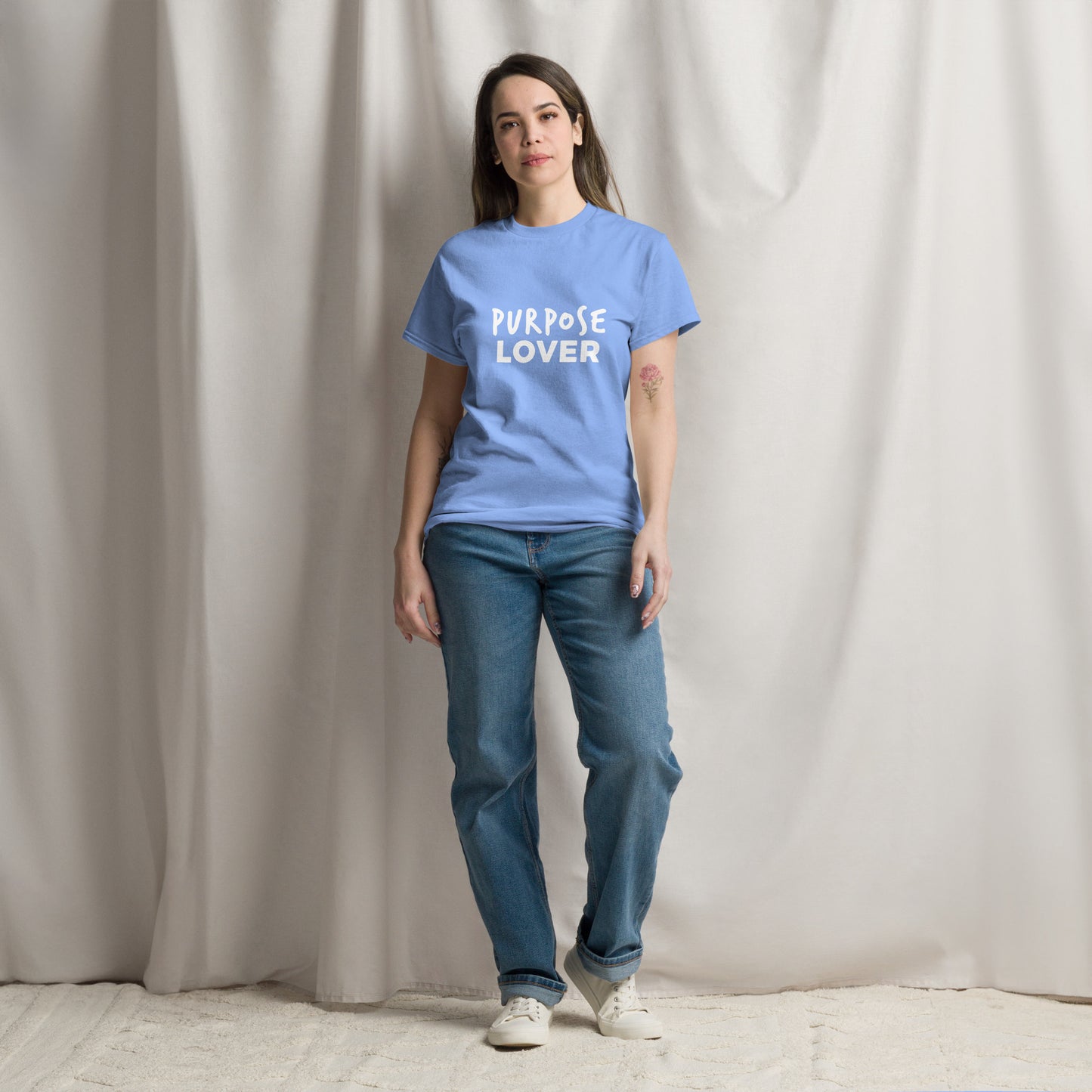 "Driven by Purpose: The PURPOSE LOVER Unisex Classic Tee"