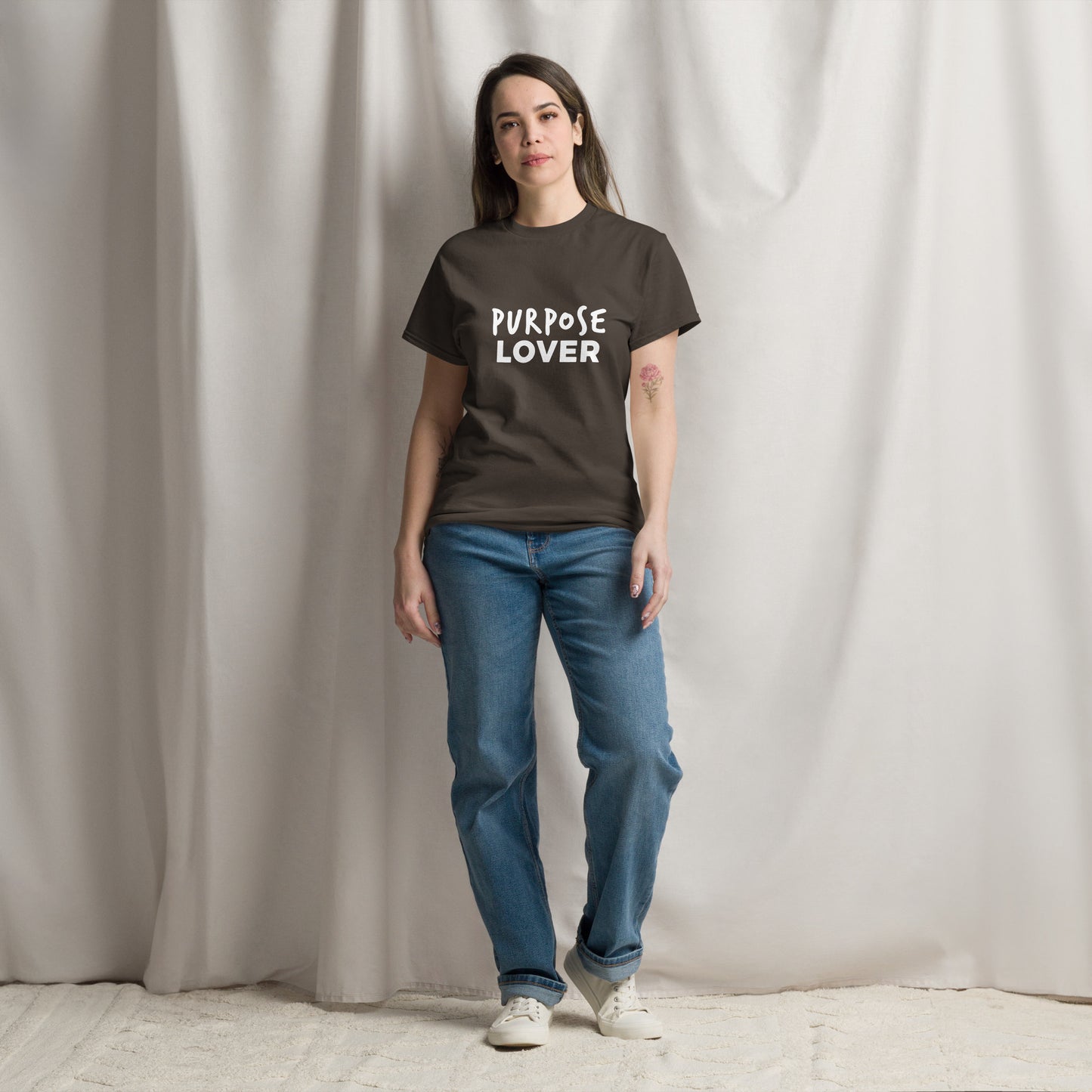 "Driven by Purpose: The PURPOSE LOVER Unisex Classic Tee"