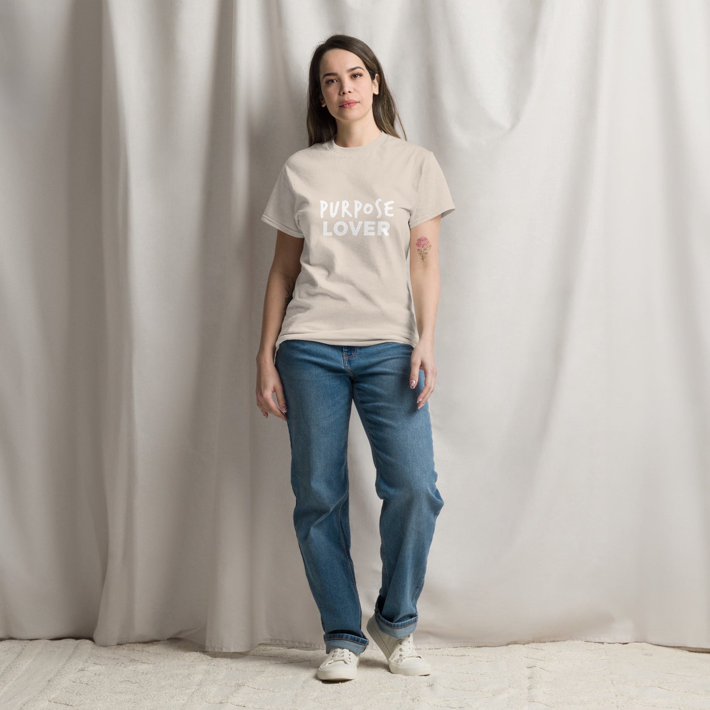 "Driven by Purpose: The PURPOSE LOVER Unisex Classic Tee"