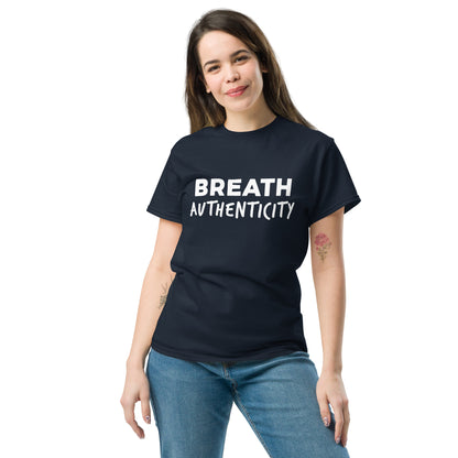 "BREATH AUTHENTICITY" Ultimate Classic Tee