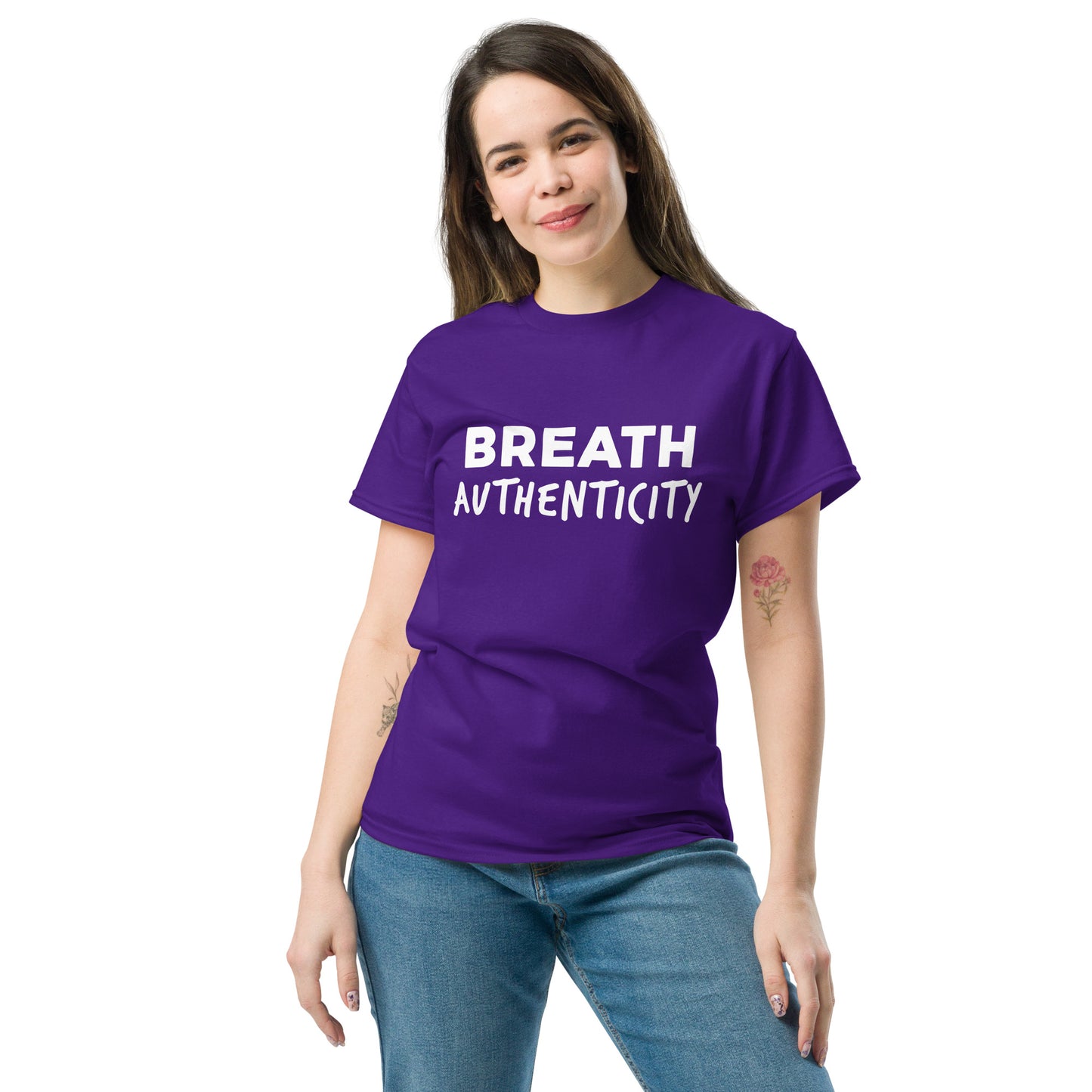 "BREATH AUTHENTICITY" Ultimate Classic Tee