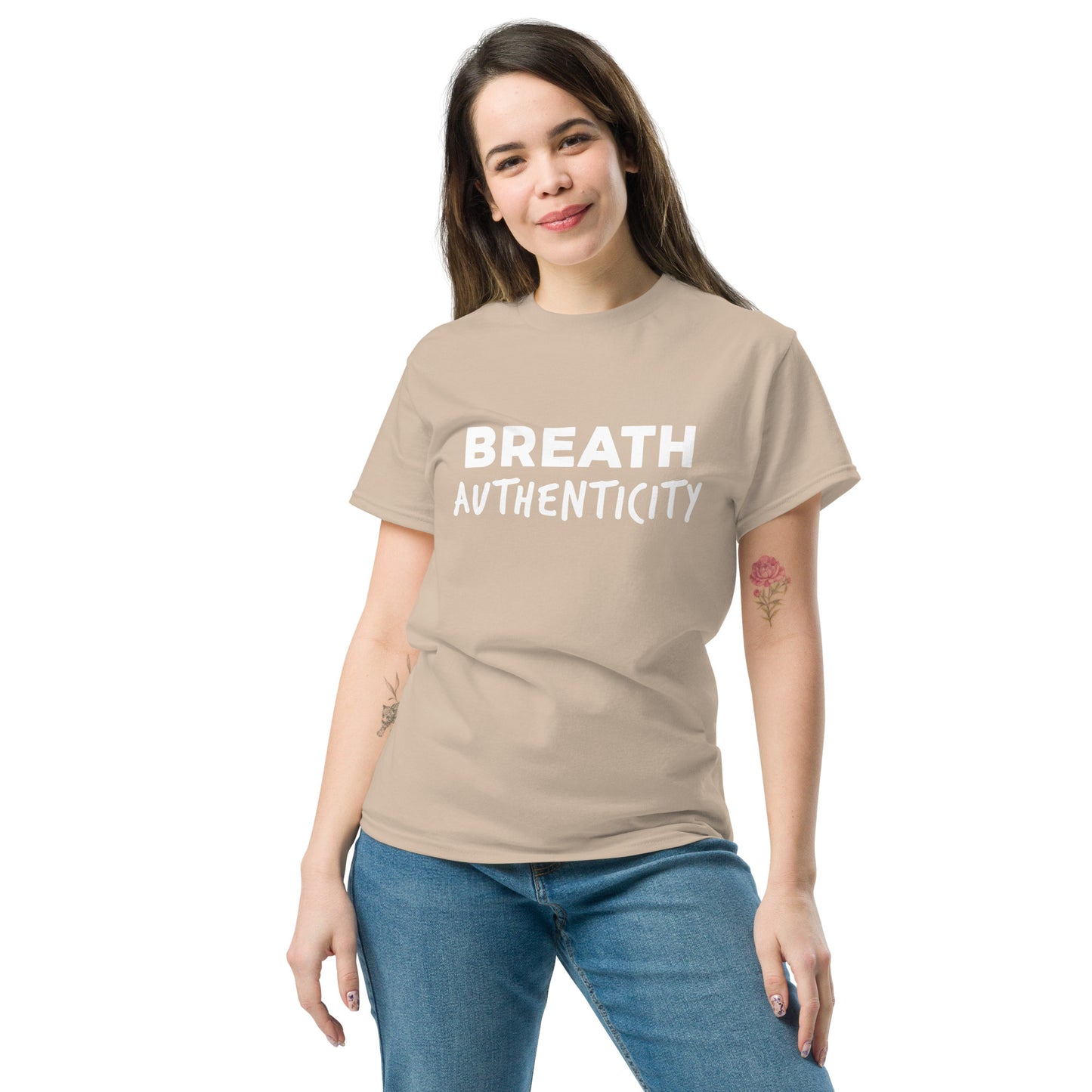 "BREATH AUTHENTICITY" Ultimate Classic Tee