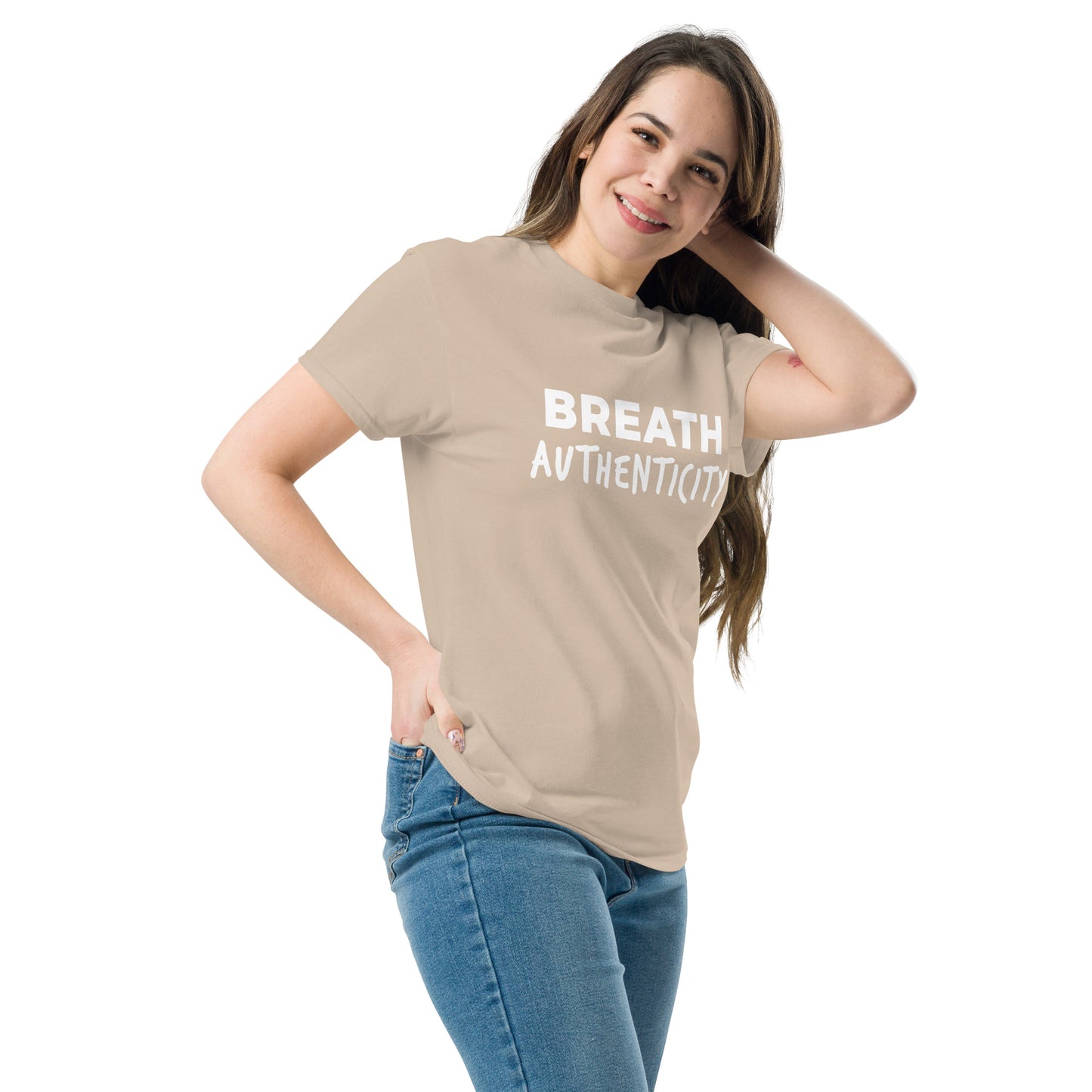 "BREATH AUTHENTICITY" Ultimate Classic Tee