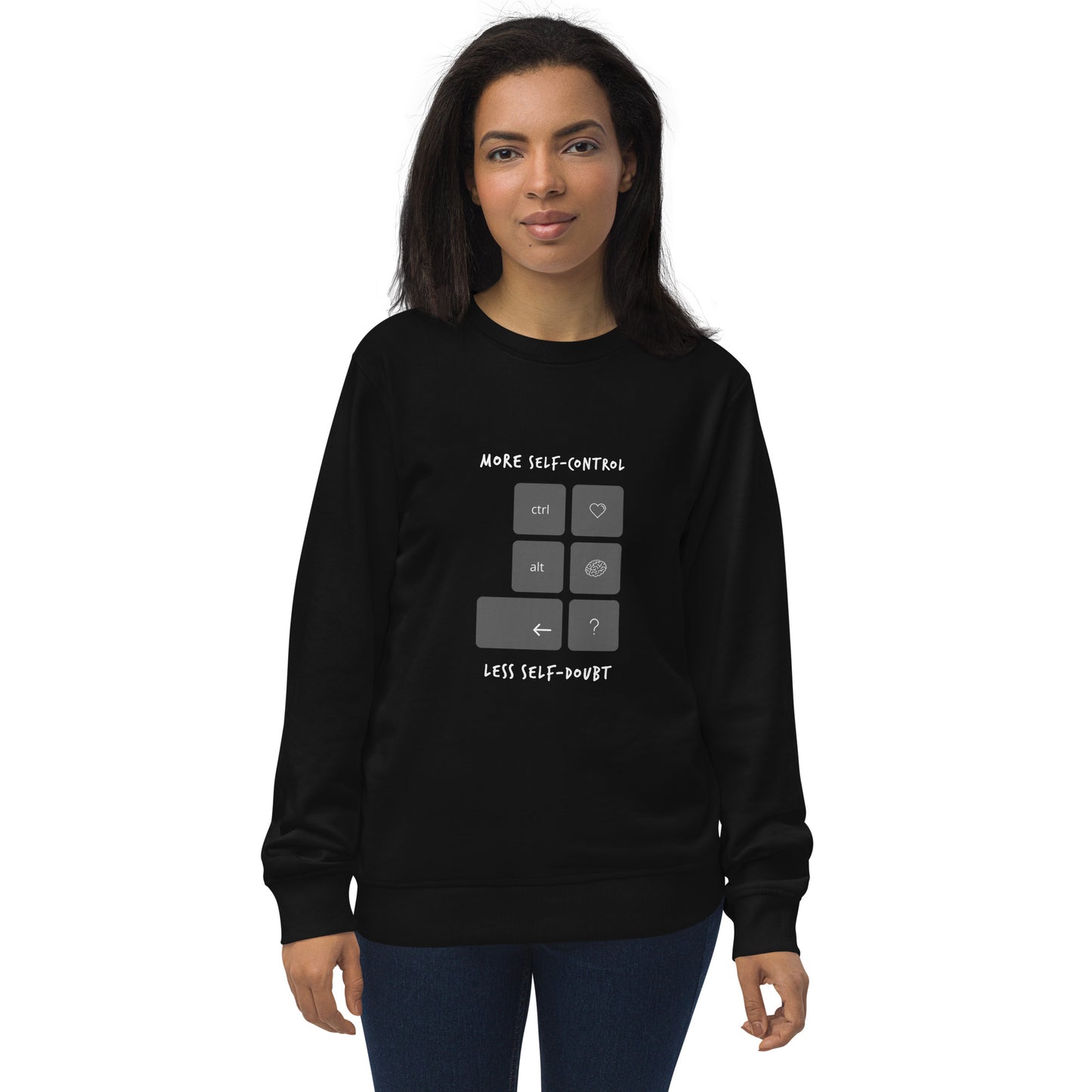 "Mastery Mode: The SELF-CONTROL Unisex Organic Sweatshirt"