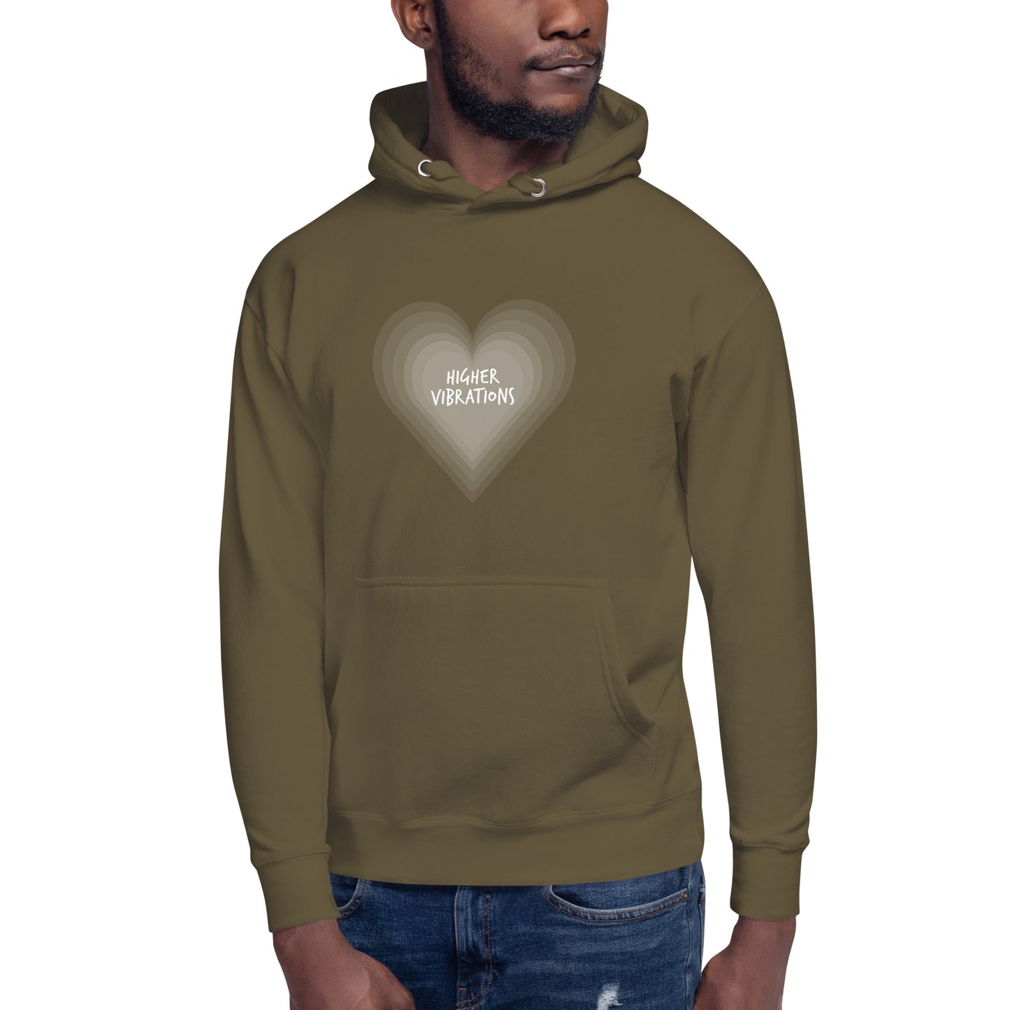 "Elevate: The HIGHER VIBRATIONS Unisex Hoodie"