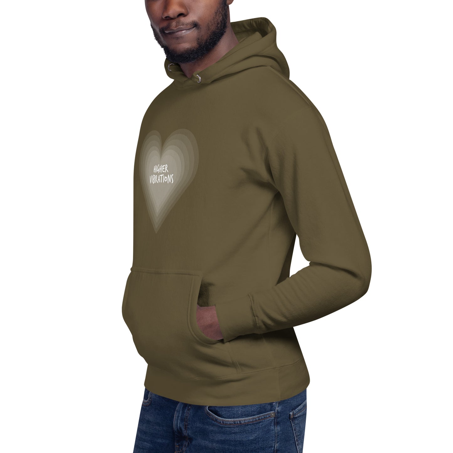 "Elevate: The HIGHER VIBRATIONS Unisex Hoodie"