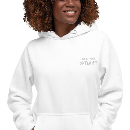 "ETERNAL OPTIMIST" Luxe Unisex Hoodie