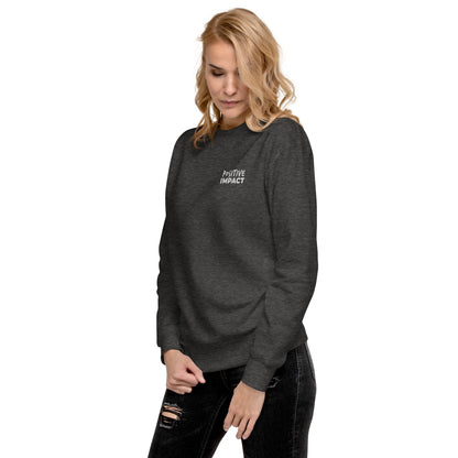 "POSITIVE IMPACT" Premium Sweatshirt