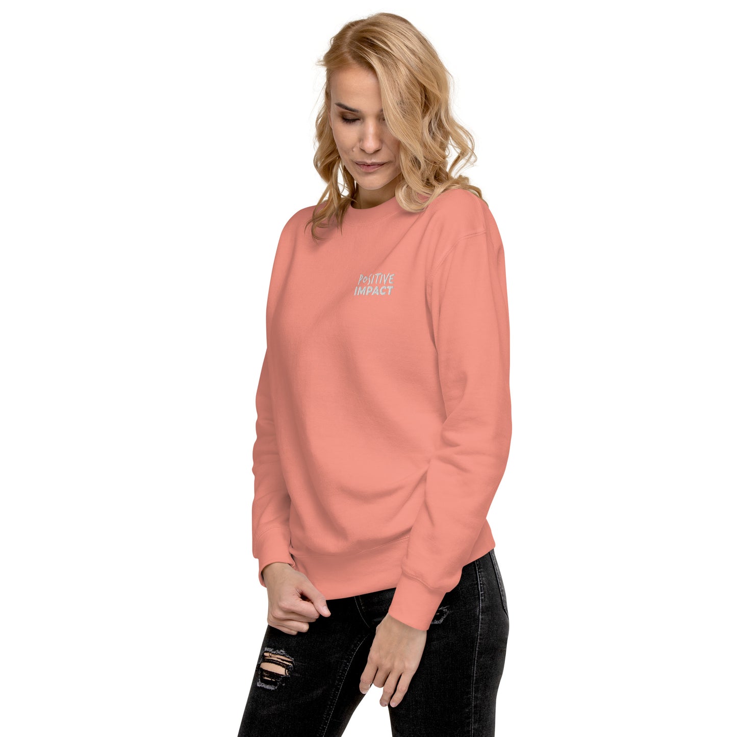 "POSITIVE IMPACT" Premium Sweatshirt