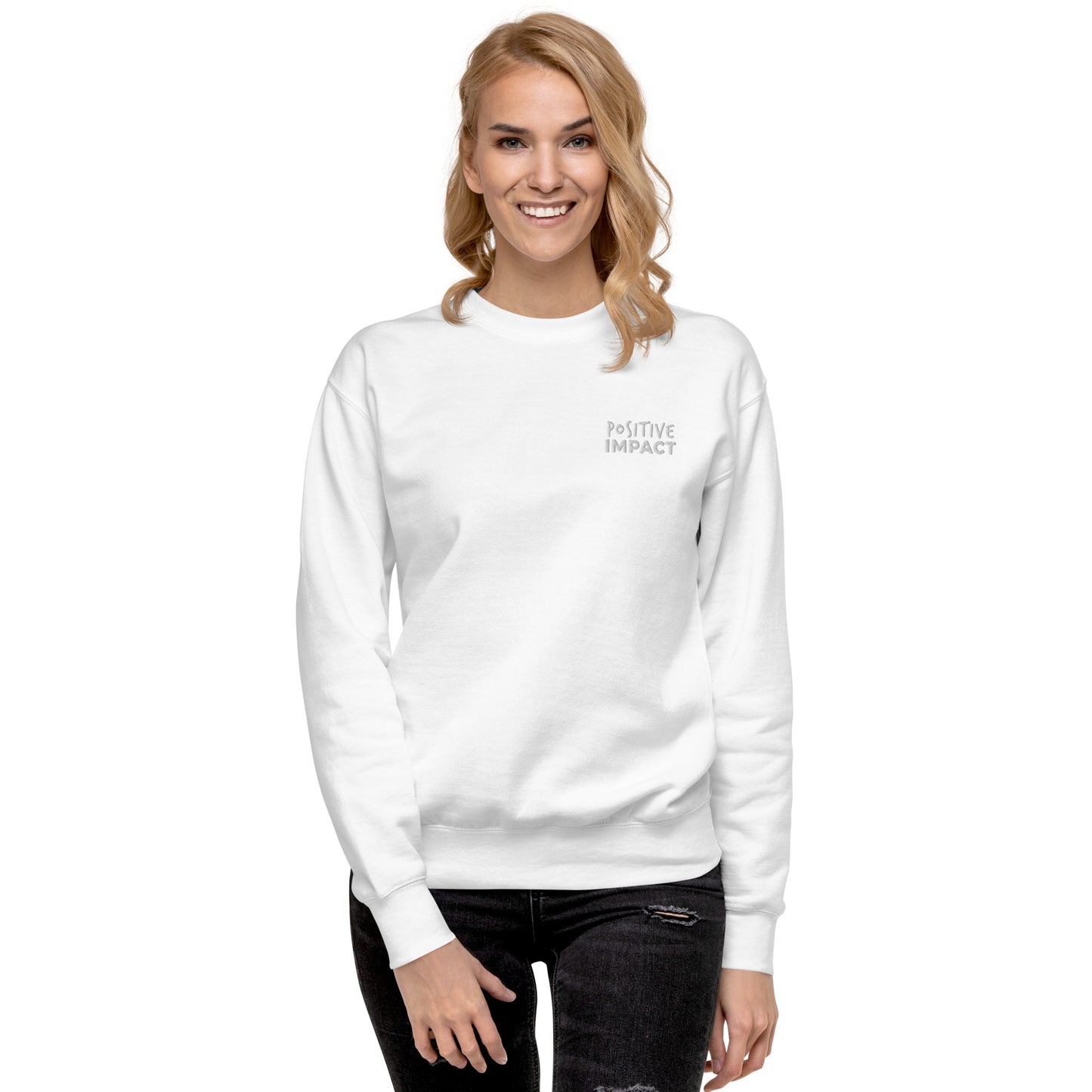 "POSITIVE IMPACT" Premium Sweatshirt