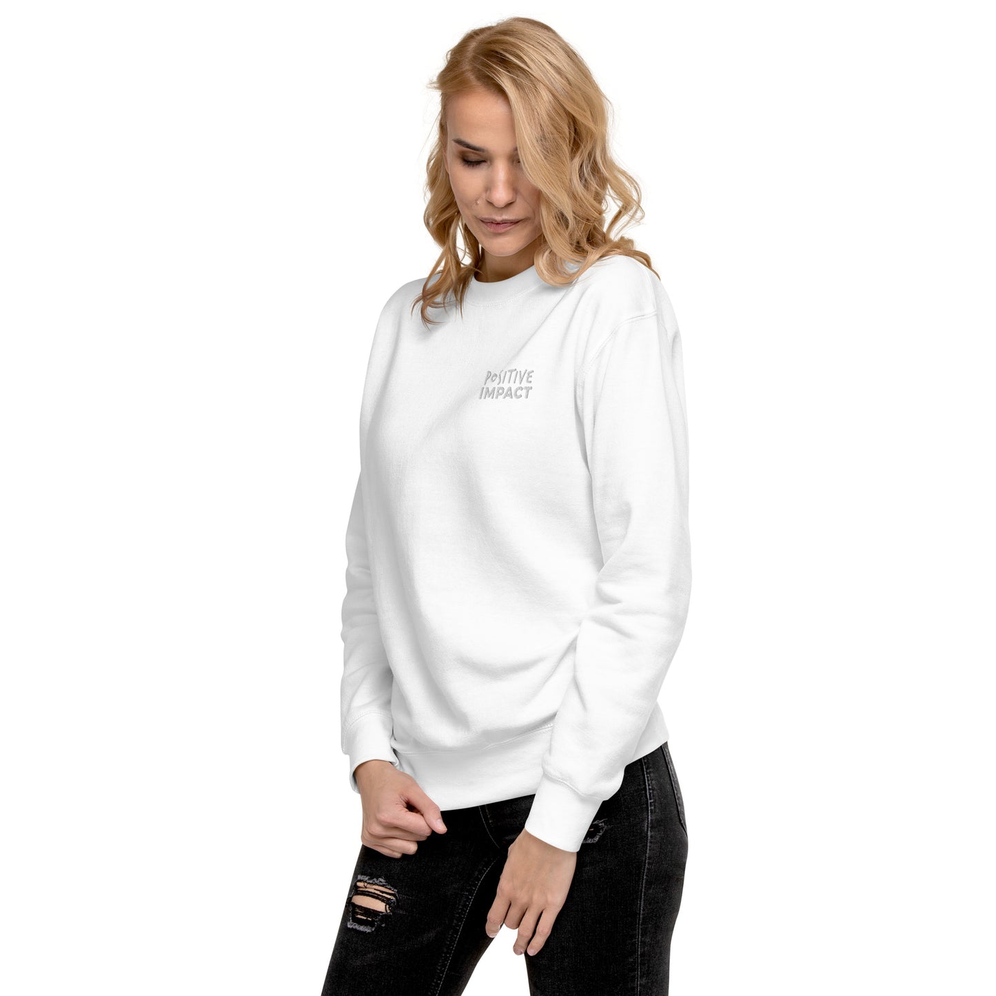 "POSITIVE IMPACT" Premium Sweatshirt